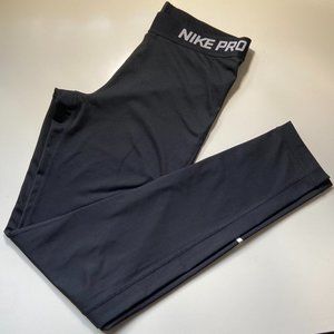 Women's Black Nike Pro Leggings